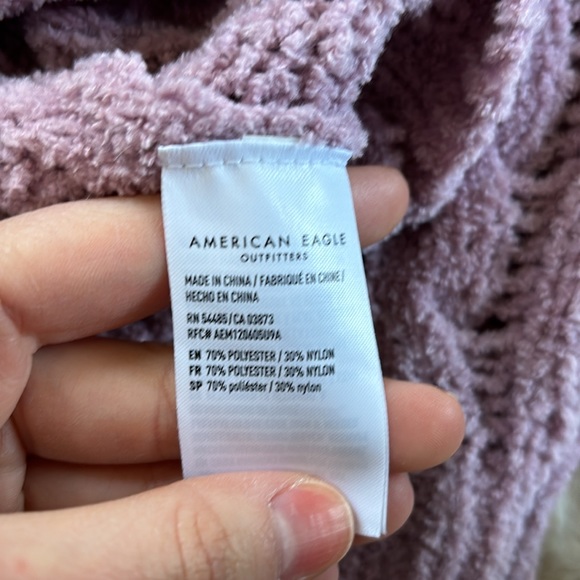 American Eagle Outfitters lilac purple knit sweater, size small - Picture 3 of 6